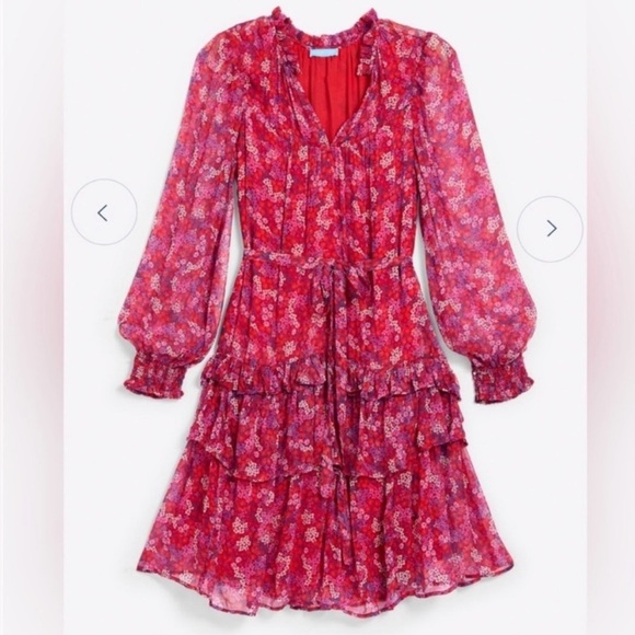 Draper James Dresses & Skirts - NWT Draper James Brandi Tie Waist Dress Ditsy Floral